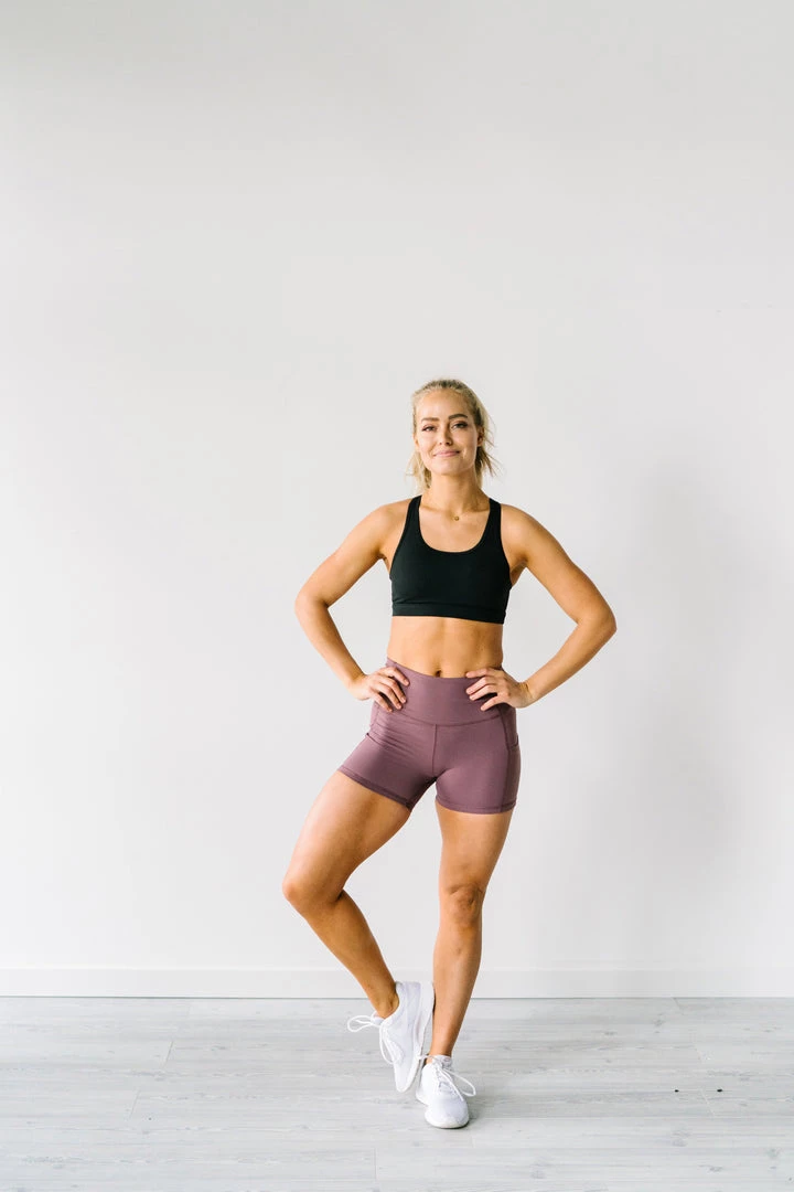 Maven Thread Biker Shorts - 4'' - Muted Plum | MT LUXE Bottoms 4 Maven Thread Biker Shorts - 4'' - Muted Plum | MT LUXE Bottoms