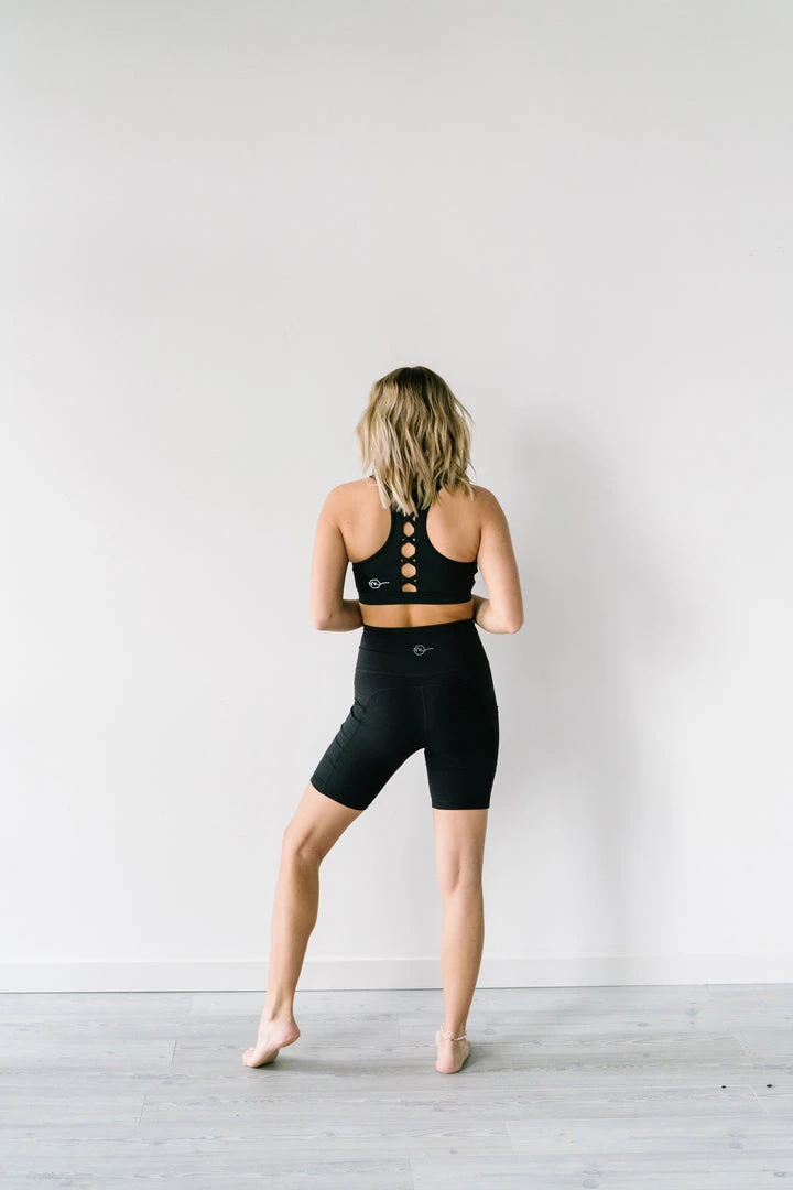 Maven Thread Biker Shorts - 8'' - Black | MT LUXE Bottoms 4 Maven Thread Biker Shorts - 8'' - Black | MT LUXE Bottoms