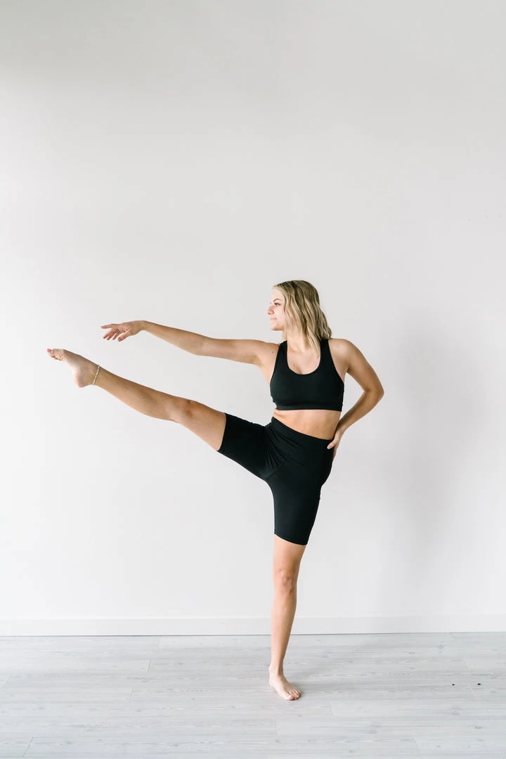 Maven Thread Biker Shorts - 8'' - Black | MT LUXE Bottoms 5 Maven Thread Biker Shorts - 8'' - Black | MT LUXE Bottoms