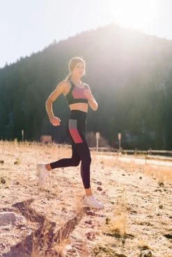 Maven Thread Inspire Leggings - Berry Colorblock | MT SPORT