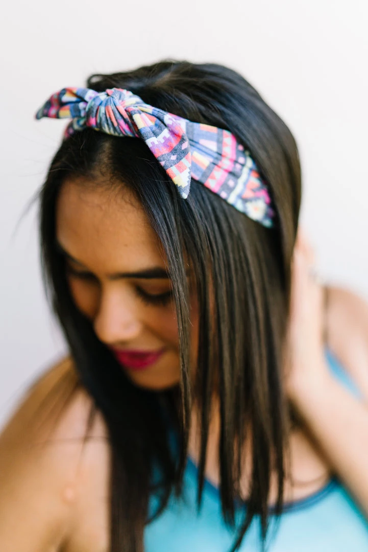 Maven Thread Bow Headbands INCA - 4'' Bow Headband 4 Maven Thread Bow Headbands INCA - 4'' Bow Headband
