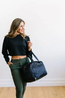 Maven Thread Bags On The Go Duffel - Grey Leopard