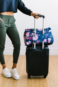 Maven Thread On The Go Duffel - Navy Floral 16 Maven Thread On The Go Duffel - Navy Floral