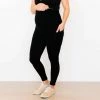 Maven Thread Maternity Leggings - Black | MT LUXE