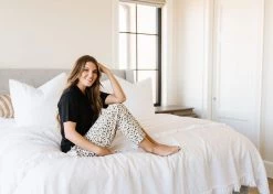 Maven Thread Lounge Premium Pajama Pants - Dalmatian Lounge Bottoms