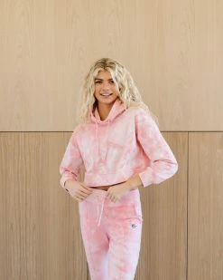 Maven Thread Sweatpants - Pink Tie Dye
