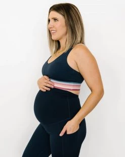 Maven Thread Maternity Leggings - Navy | MT LUXE