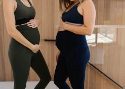 Maven Thread Bottoms Maternity Leggings - Olive | MT LUXE