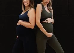 Maven Thread Bottoms Maternity Leggings - Olive | MT LUXE