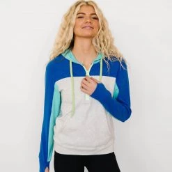 Maven Thread Tops Sport Pullover - Electric Blue