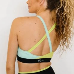 Maven Thread Hype V-Neck Sports Bra - Neon | MT SPORT Tops