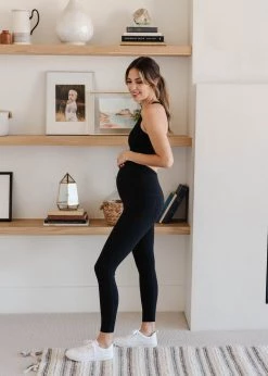 Maven Thread Maternity Leggings - Black | MT LUXE