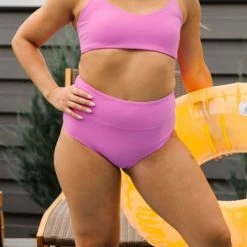 Maven Thread High Rise Bottoms - Orchid Pink Swim 13 Maven Thread High Rise Bottoms - Orchid Pink Swim