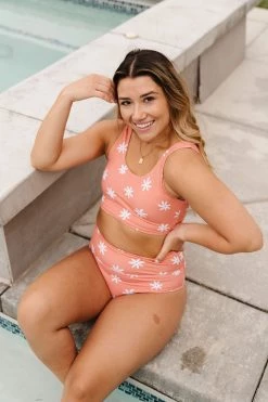 Maven Thread Swim High Rise Bottoms - Daisy