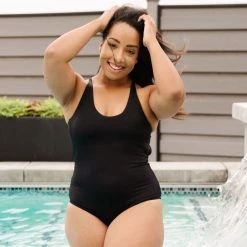 Maven Thread Strappy One Piece - Black Swim