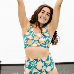 Maven Thread Oasis Bikini Top - Oranges Swim