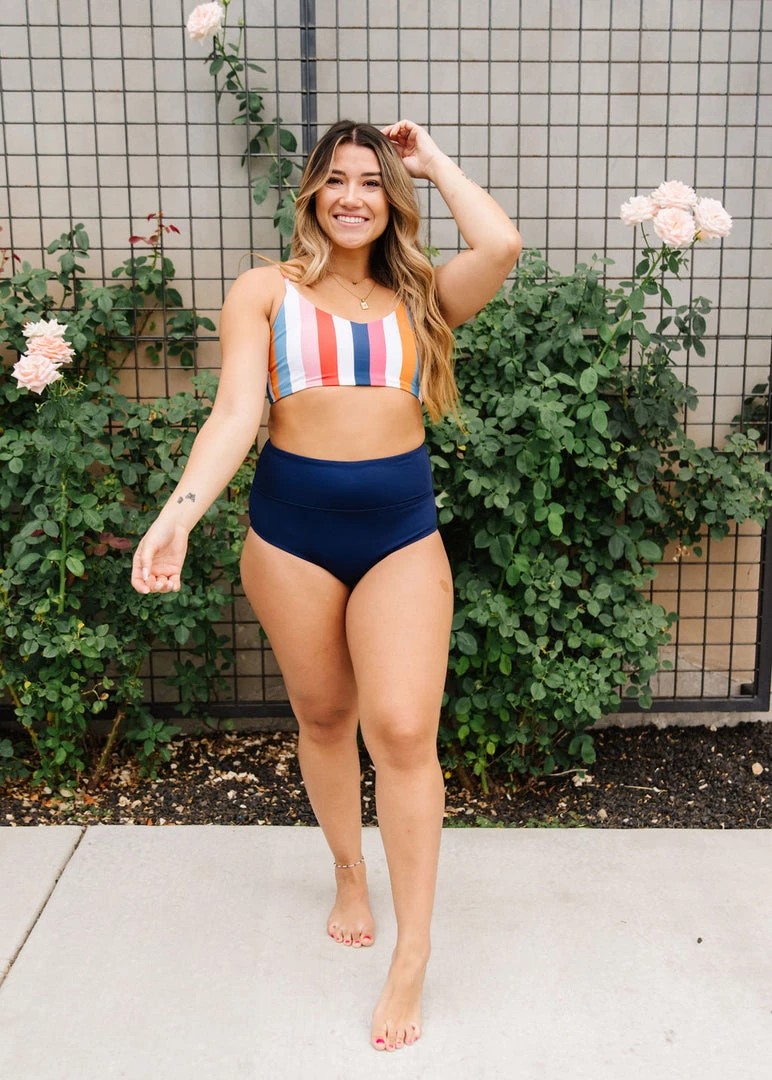 Maven Thread High Rise Bottoms - Navy 6 Maven Thread High Rise Bottoms - Navy