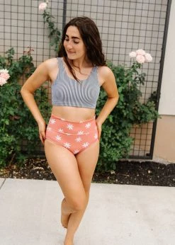 Maven Thread Swim High Rise Bottoms - Daisy