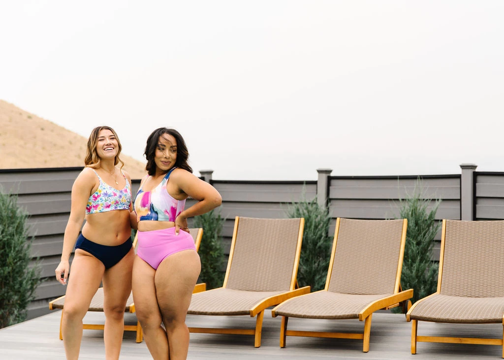 Maven Thread High Rise Bottoms - Orchid Pink Swim 9 Maven Thread High Rise Bottoms - Orchid Pink Swim