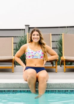 Maven Thread Low Rise Bottoms - Navy Swim 17 Maven Thread Low Rise Bottoms - Navy Swim