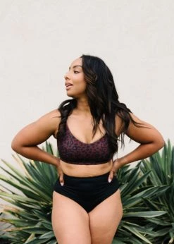 Maven Thread High Rise Bottoms - Black Swim 24 Maven Thread High Rise Bottoms - Black Swim