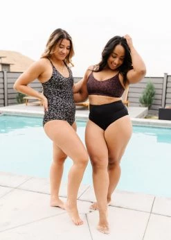 Maven Thread High Rise Bottoms - Black Swim 25 Maven Thread High Rise Bottoms - Black Swim