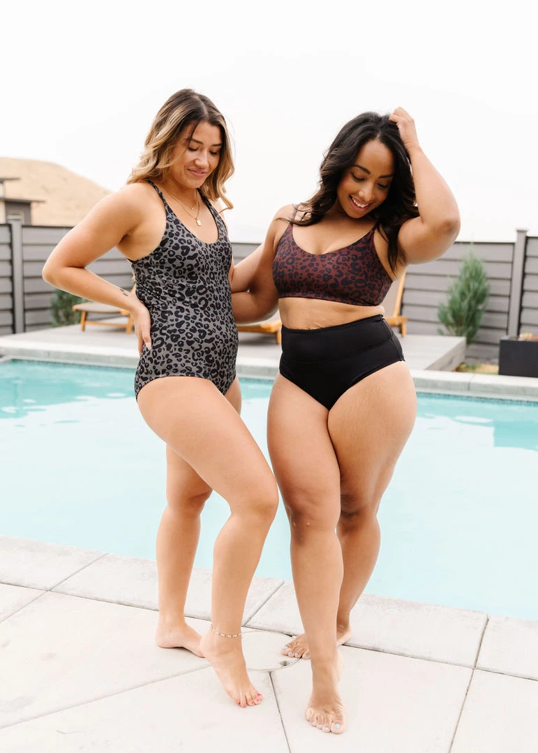 Maven Thread High Rise Bottoms - Black Swim 14 Maven Thread High Rise Bottoms - Black Swim