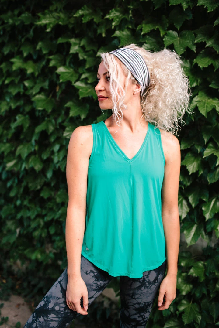 Maven Thread B&W Stripe - 4'' Headband Single 8 Maven Thread B&W Stripe - 4'' Headband Single