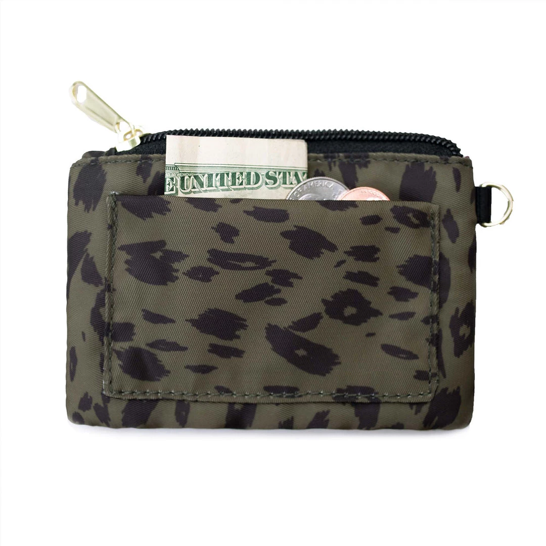 Maven Thread Bags Sport Wallet - Green Leopard 8 Maven Thread Bags Sport Wallet - Green Leopard