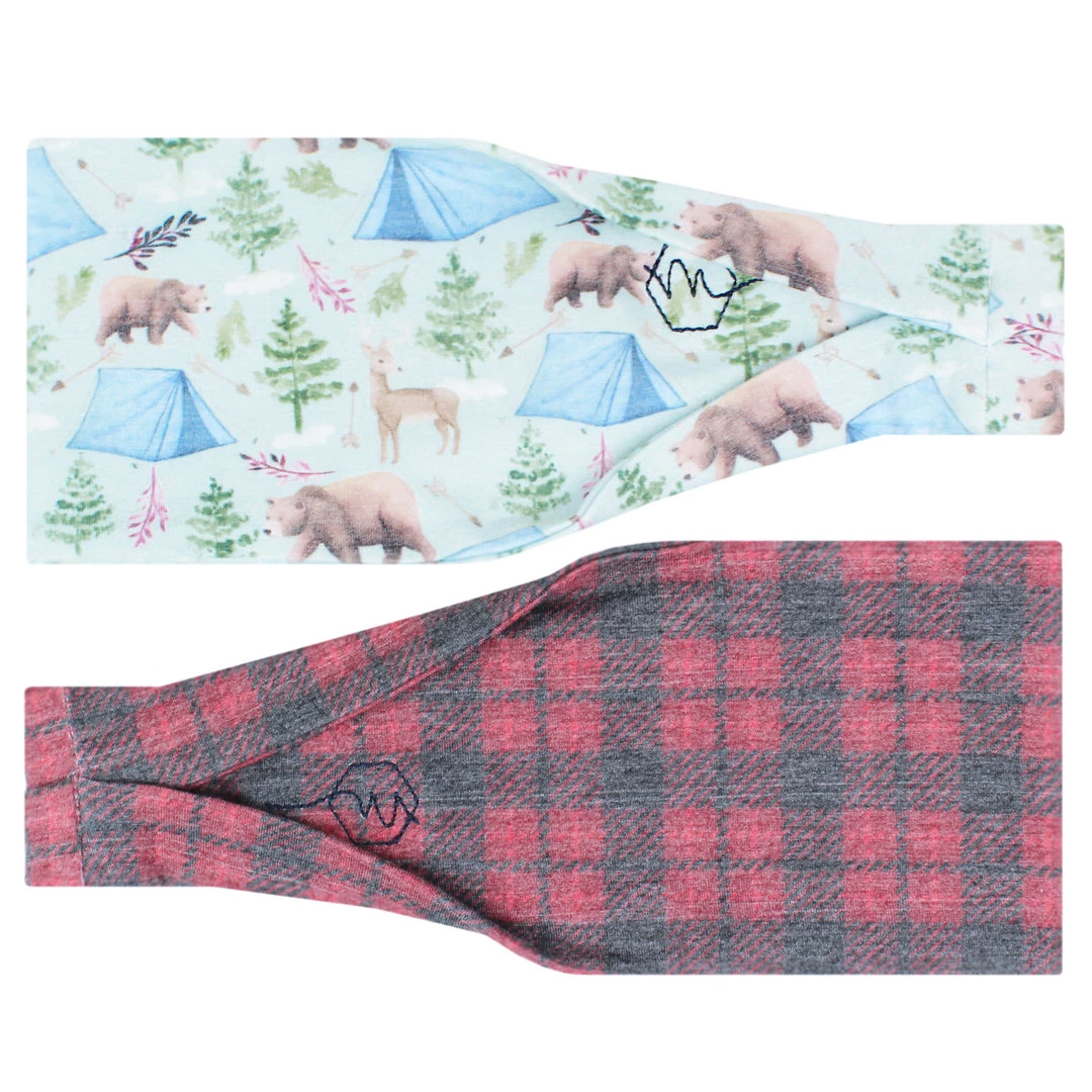 Maven Thread CAMPFIRE - 4'' Headband 2-pack 4" Headbands 3 Maven Thread CAMPFIRE - 4'' Headband 2-pack 4" Headbands