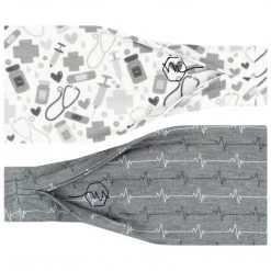 Maven Thread B&W NIGHTINGALE - 4'' Headband 4" Headbands