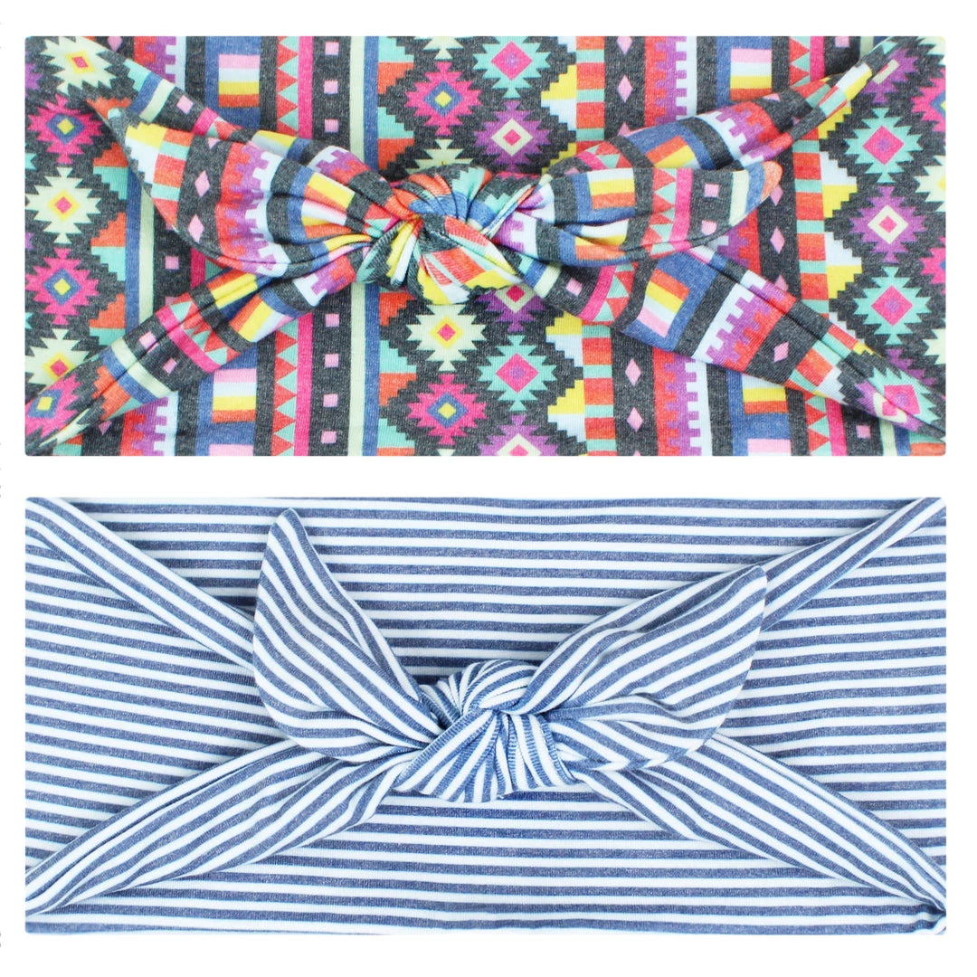 Maven Thread Bow Headbands INCA - 4'' Bow Headband 3 Maven Thread Bow Headbands INCA - 4'' Bow Headband