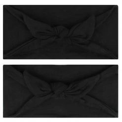 Maven Thread BLACK BASICS - 4'' Bow Headband Bow Headbands