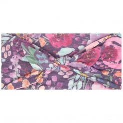 Maven Thread 4" Single Headbands Plum Floral - 4'' Bow Headband Single