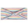 Maven Thread 4" Single Headbands Rainbow Stripes - 4'' Bow Headband Single