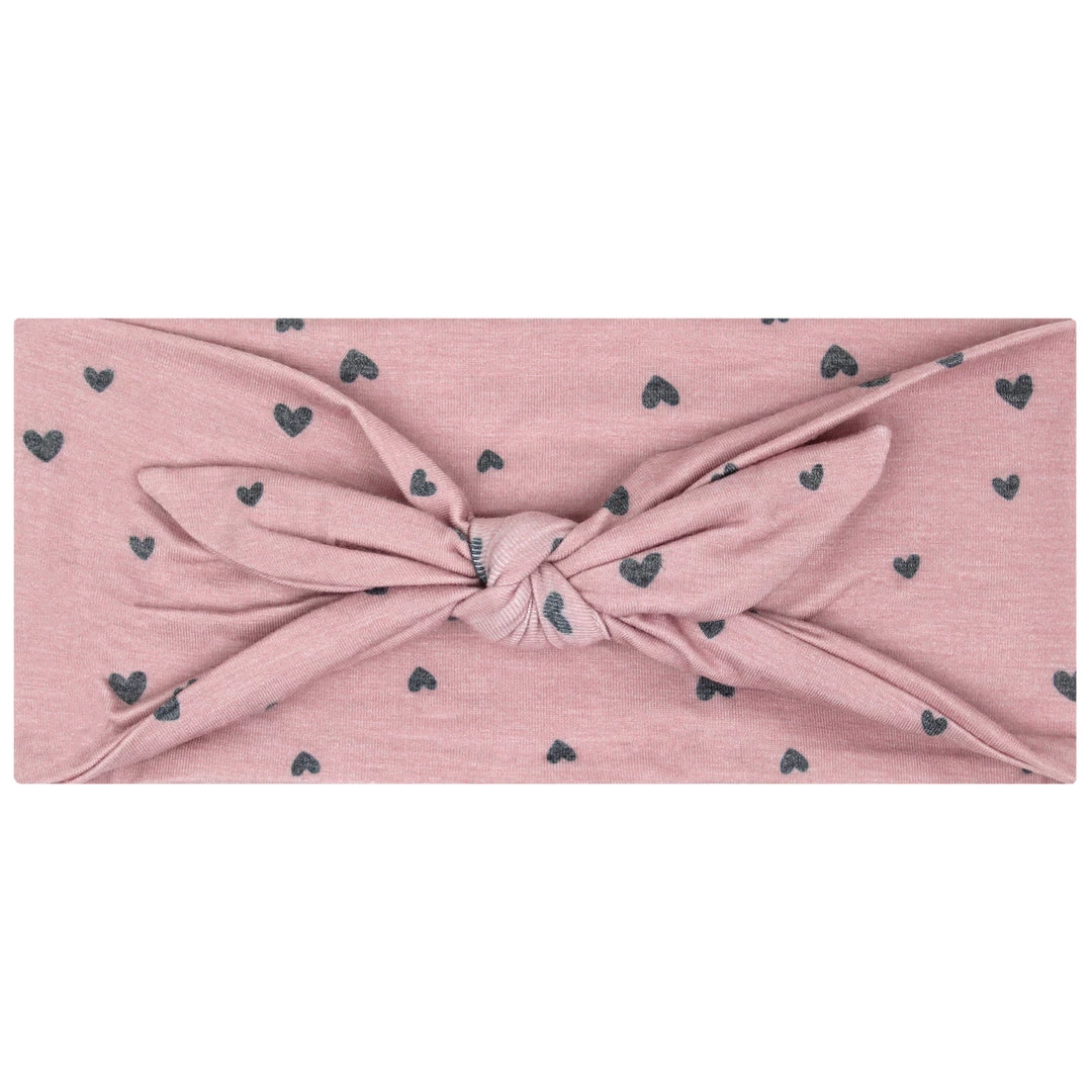 Maven Thread Hearts - 4'' Bow Headband Single 3 Maven Thread Hearts - 4'' Bow Headband Single