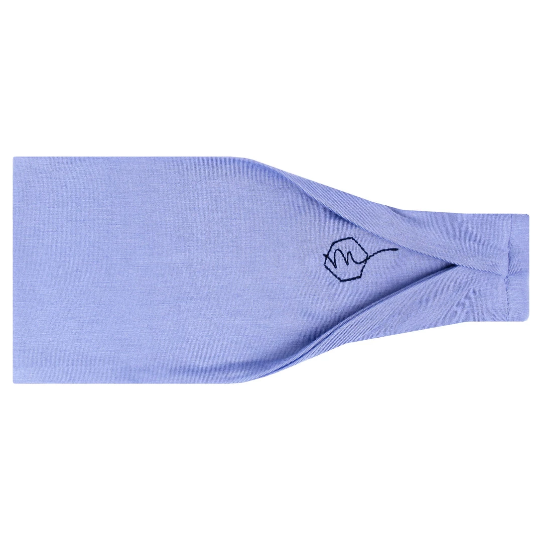 Maven Thread PERIWINKLE - 4'' Headband Single 4" Headbands 3 Maven Thread PERIWINKLE - 4'' Headband Single 4" Headbands