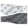 Maven Thread BANDANA B&W - 4'' Headband 4" Headbands 2 Maven Thread BANDANA B&W - 4'' Headband 4" Headbands