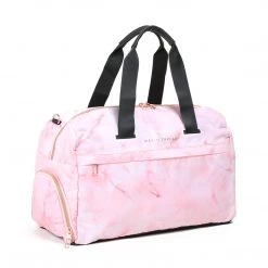 Maven Thread On The Go Duffel - Pink Marble Bags