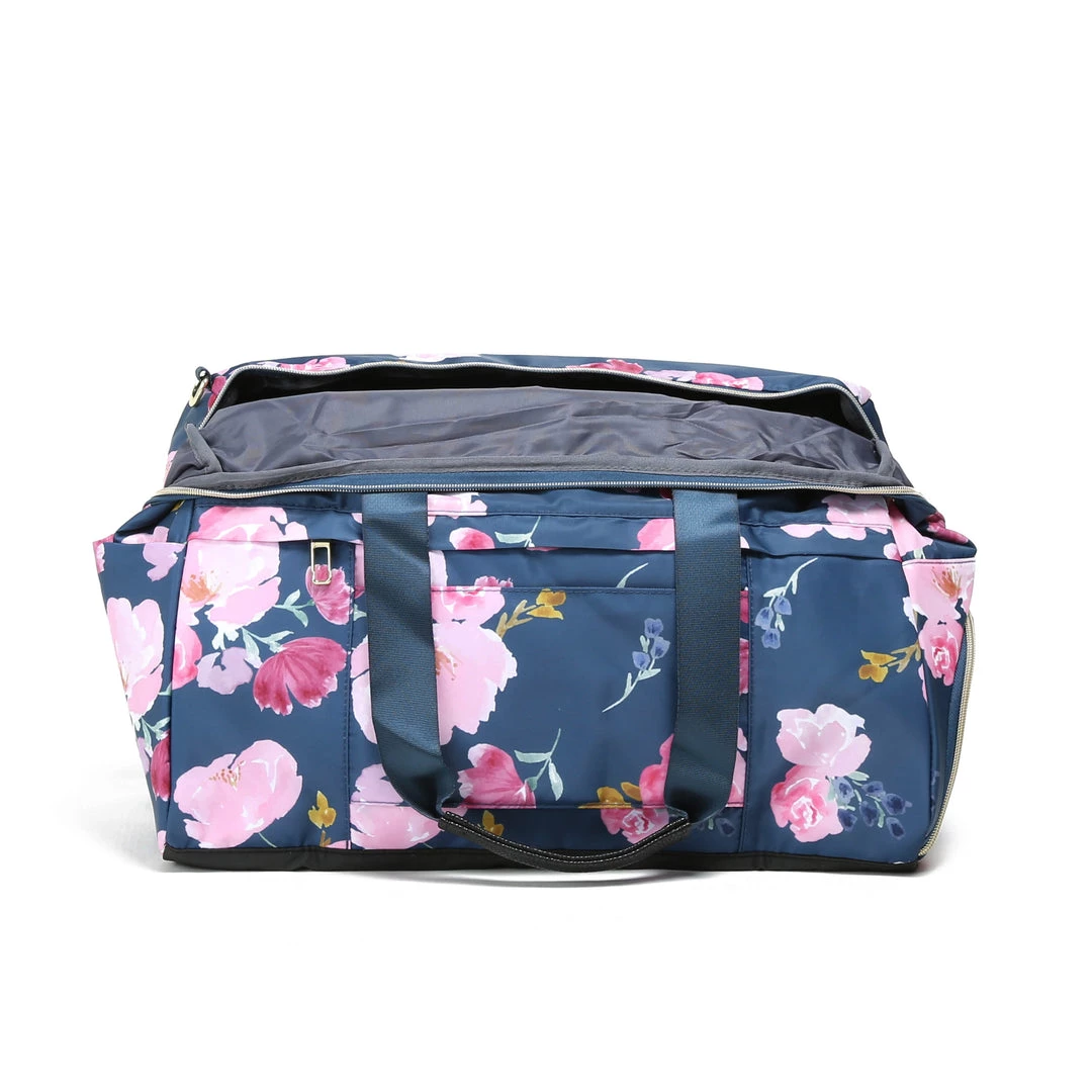 Maven Thread On The Go Duffel - Navy Floral 12 Maven Thread On The Go Duffel - Navy Floral
