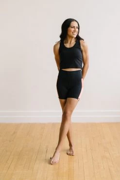 Maven Thread Biker Shorts - 4'' - Peach Colorblock | MT SPORT Bottoms