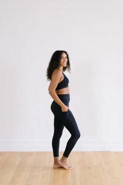 Maven Thread Inspire Leggings - Black Snakeskin | MT SPORT Bottoms