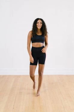 Maven Thread Biker Shorts - 6'' - Peach Colorblock | MT SPORT