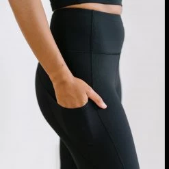 Maven Thread Inspire Leggings - Black Ribbed