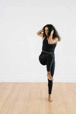 Maven Thread Inspire Leggings - Black Ribbed