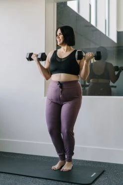 Maven Thread Warmup Joggers - Muted Plum | MT LUXE Bottoms