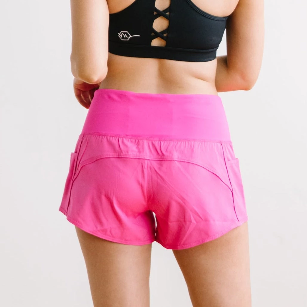 Maven Thread Elite Shorts - 3.5'' - Hot Pink 4 Maven Thread Elite Shorts - 3.5'' - Hot Pink