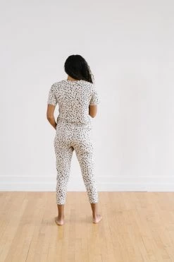 Maven Thread Lounge Tops Lounge Premium Pajama Top - Dalmatian