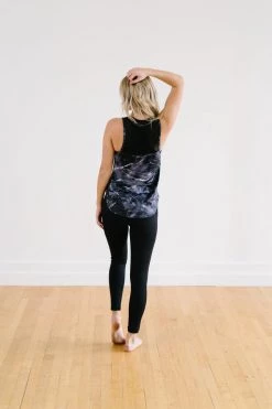 Maven Thread Breathe Tank - Black Marble Tops 11 Maven Thread Breathe Tank - Black Marble Tops