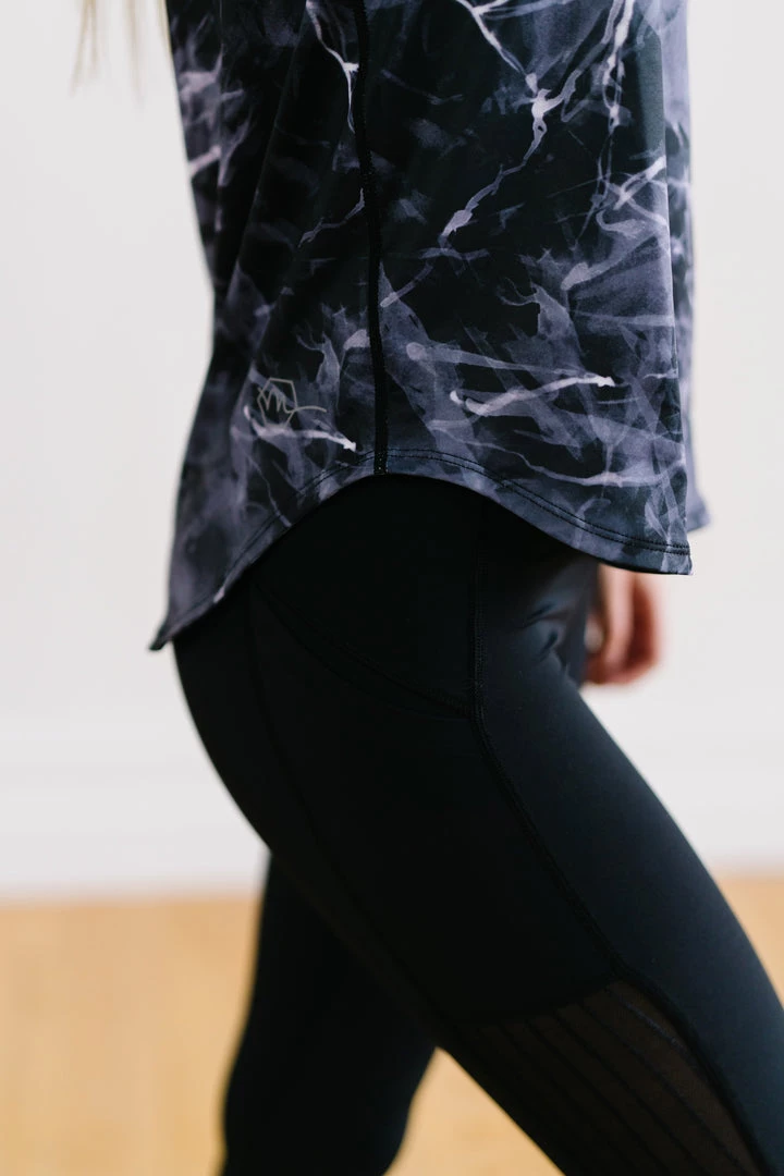 Maven Thread Breathe Tank - Black Marble Tops 7 Maven Thread Breathe Tank - Black Marble Tops